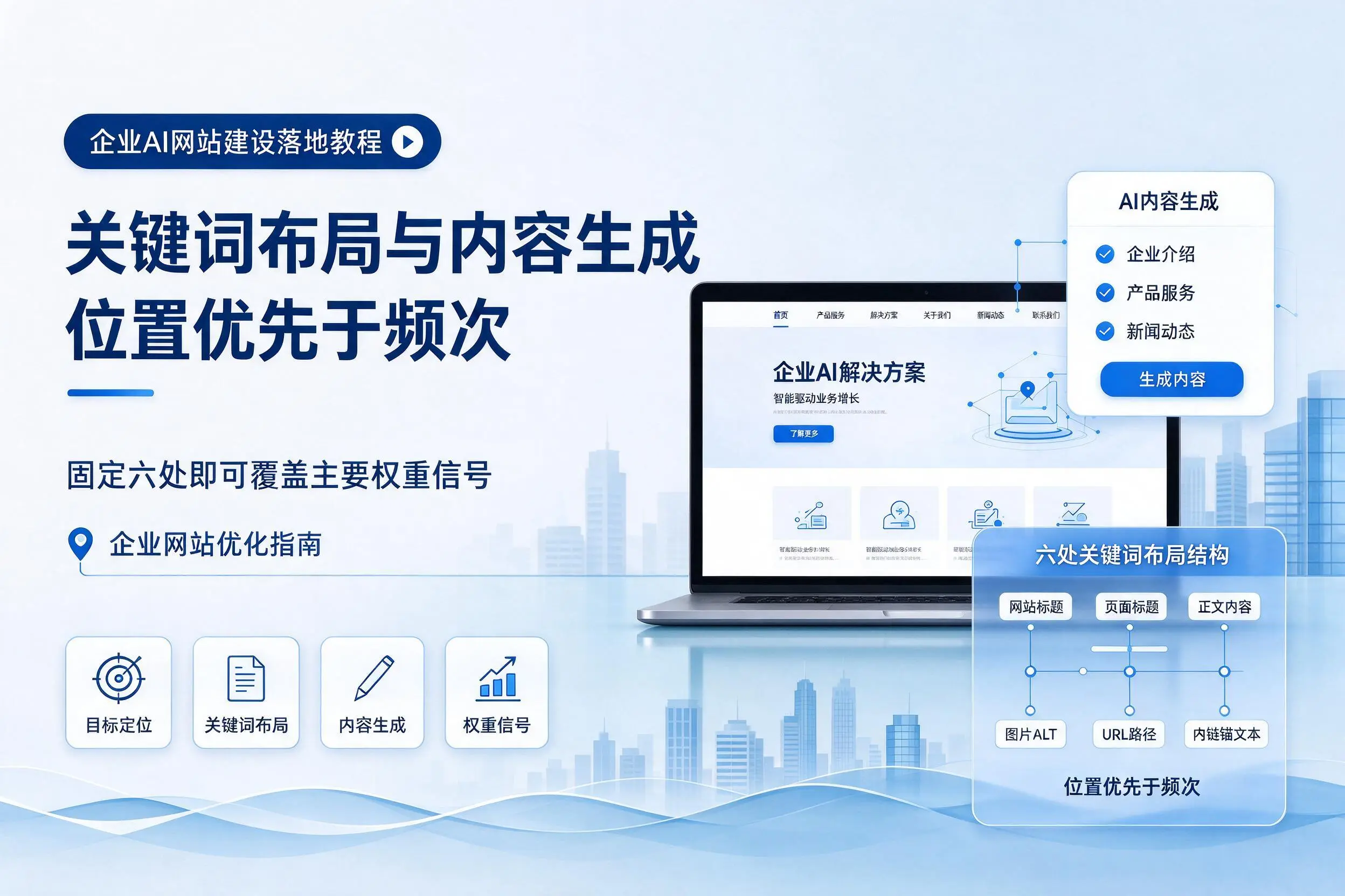 崇左企业AI网站建设落地教程:关键词布局与内容生成
