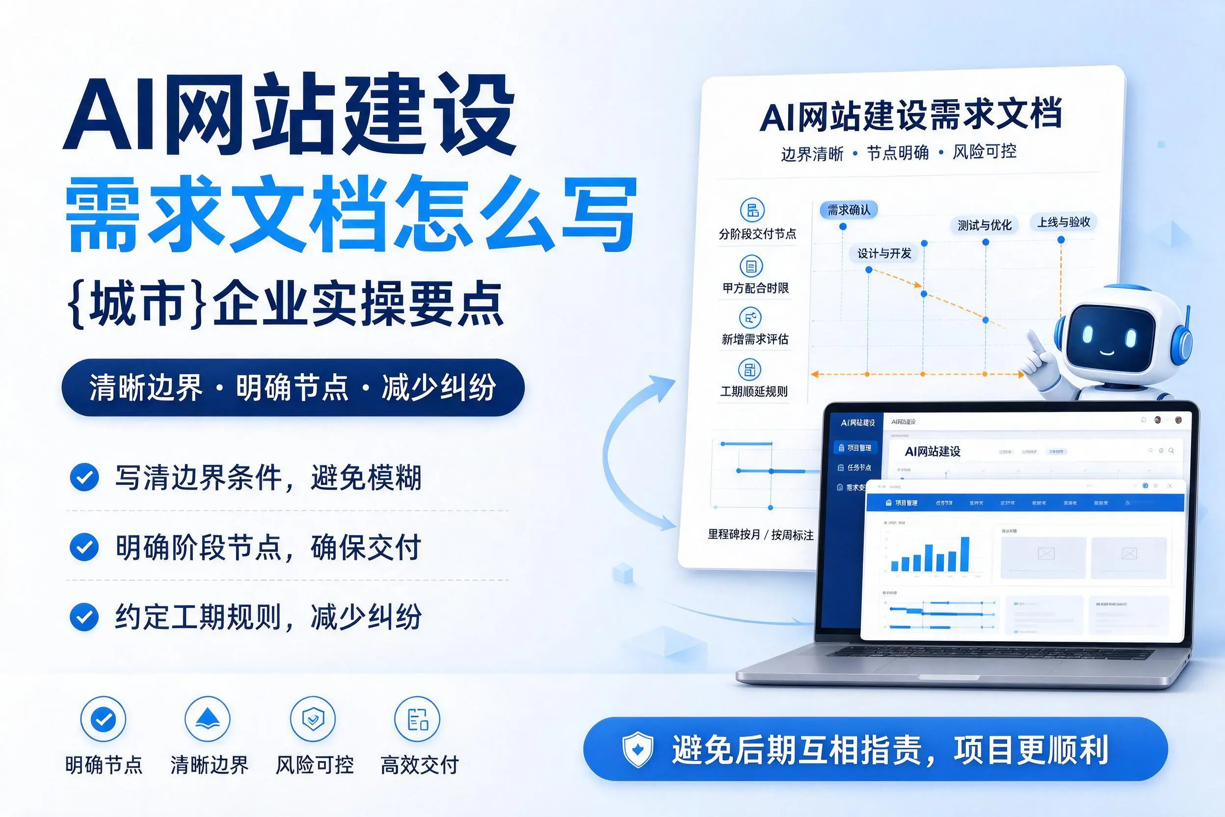 AI网站建设需求文档怎么写，崇左企业实操要点